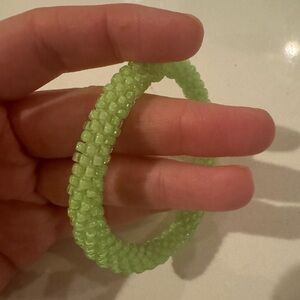 Handmade Green Bracelet. 💚⚡️